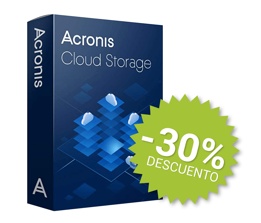 Súper promociones Acronis