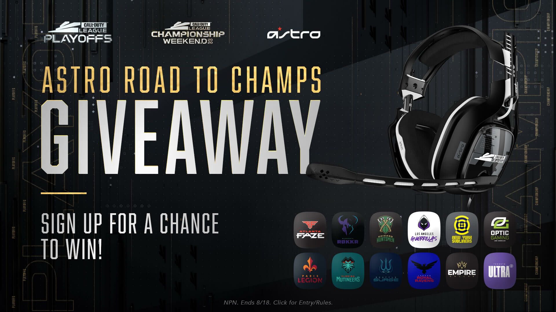 Astro Road to Champs Giveaway