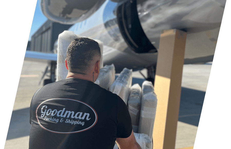 We ship worldwide - Goodman Packing & Shipping