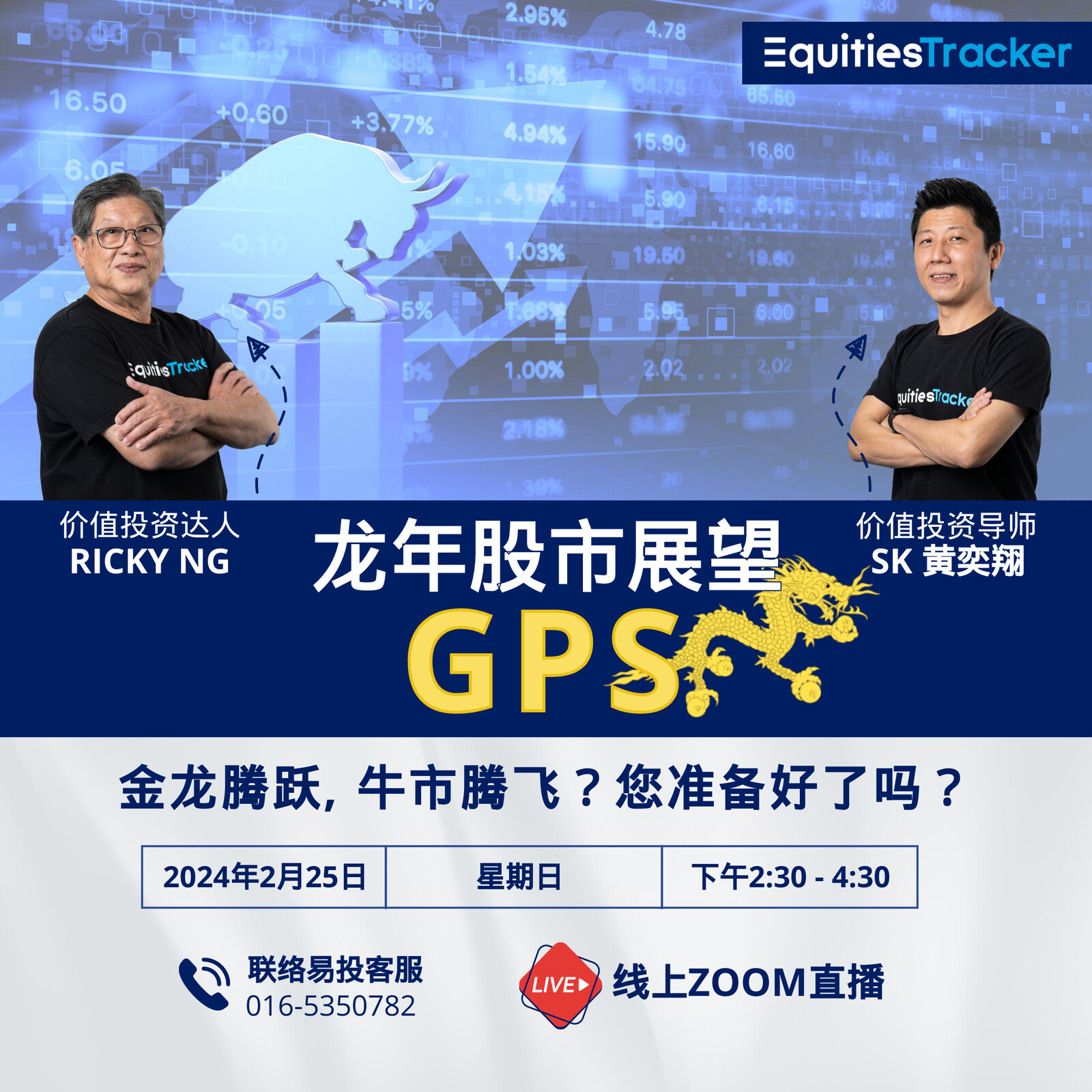 EquitiesTracker 易投线上龙年股市投资GPS