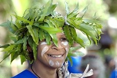 Local Kanak Woman New Caledonia