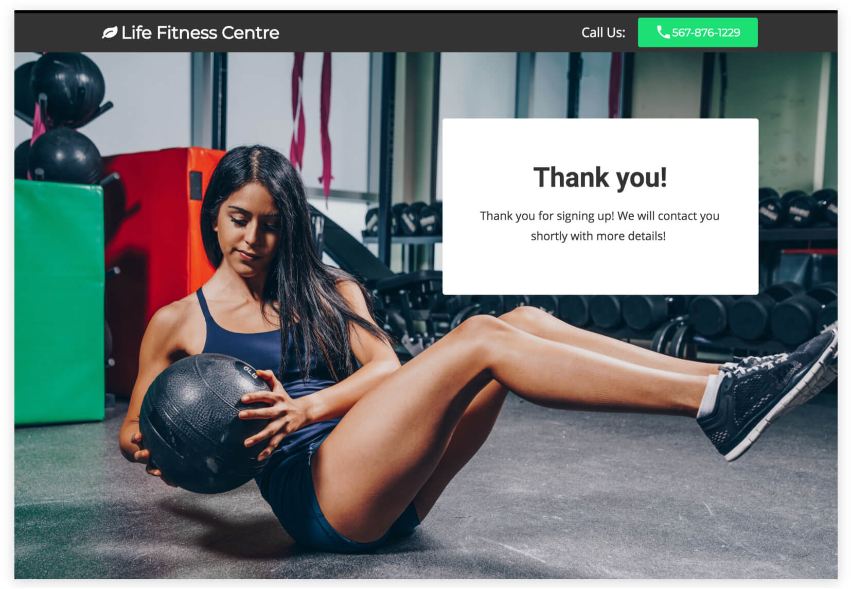 Free Personal Training Session | Wishpond