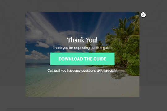 hotel resort free travel guide ebook Popup