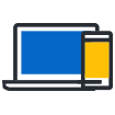 Landing Page desktop & mobile icon